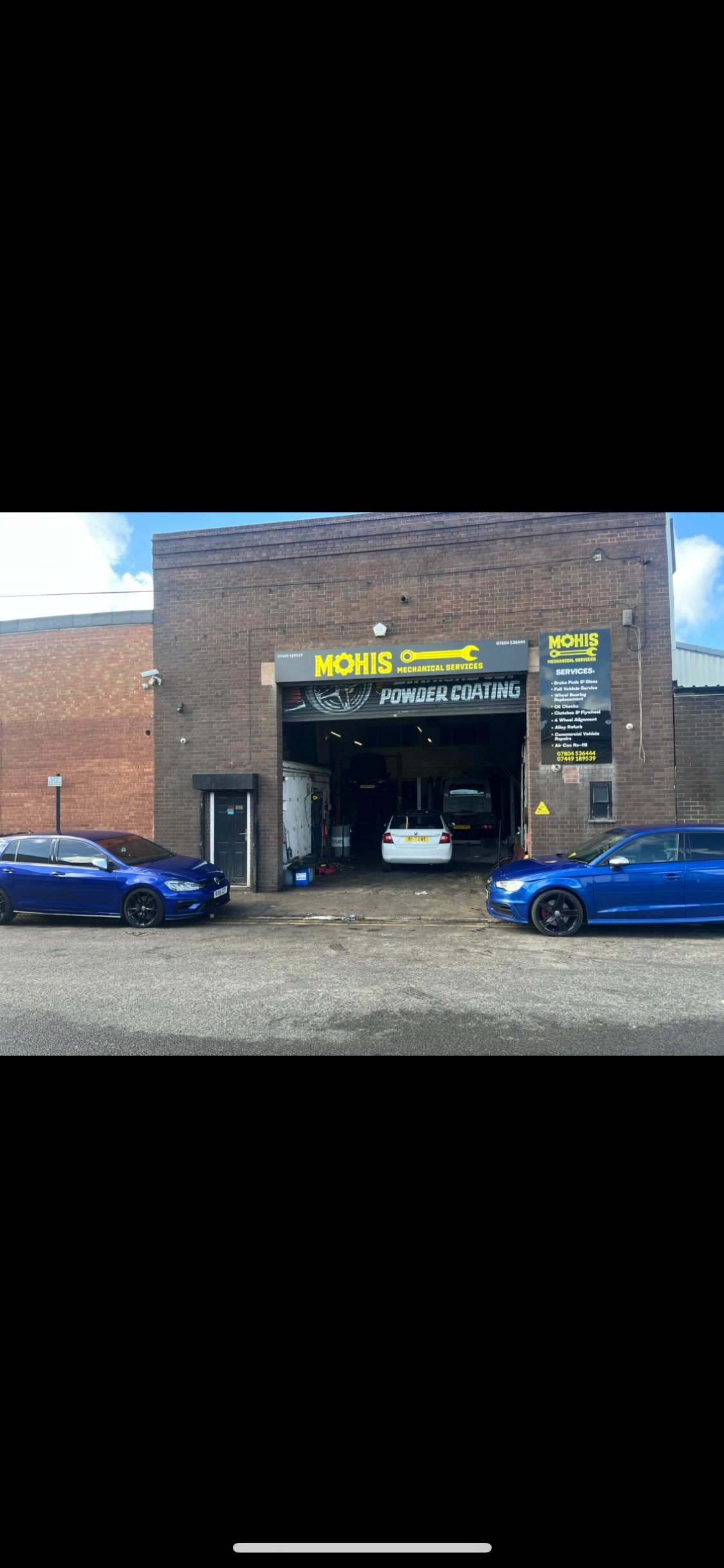 Tyre fitting service at Marlow Tyre & Valeting Centre Walsall